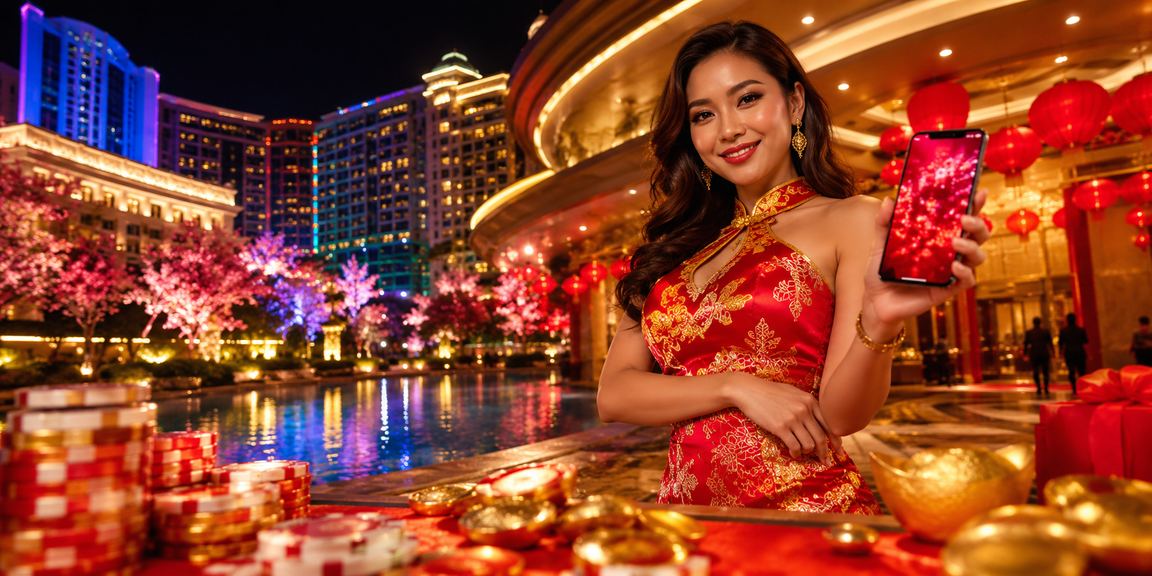 Pengguna Genting Highlands menyemak cashback dan jackpot dalam platform lepak44