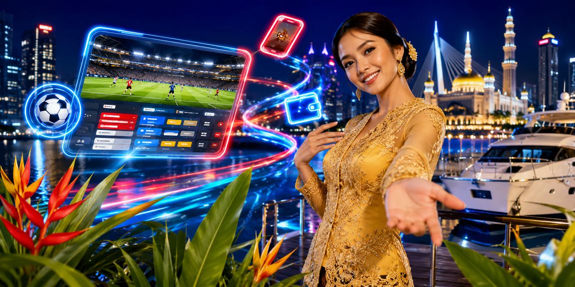 Pengguna wanita Selangor mengakses bonus lepak44 dengan pakaian tradisional